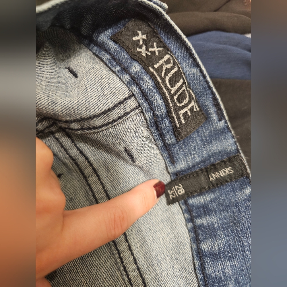 (28/32) Xxx Rude Skinny Jeans